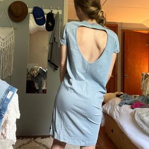 Lululemon Oversized Keyhole Back T-shirt Dress